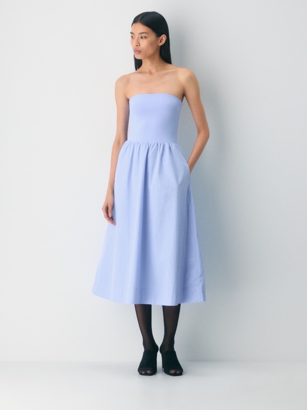ARITZIA Babaton Fluid Poplin Dress